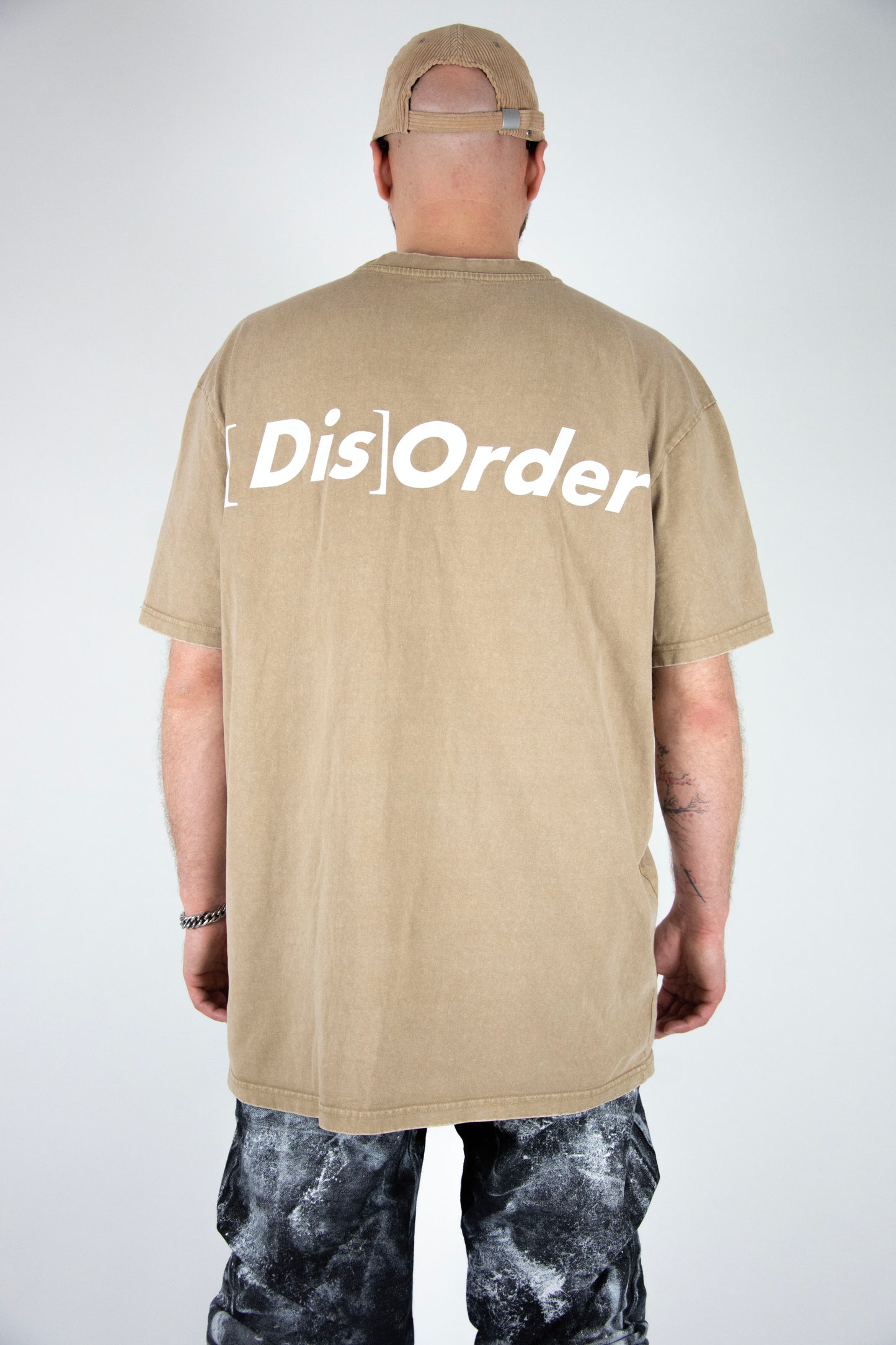 T-shirt - "Trash logo" sable