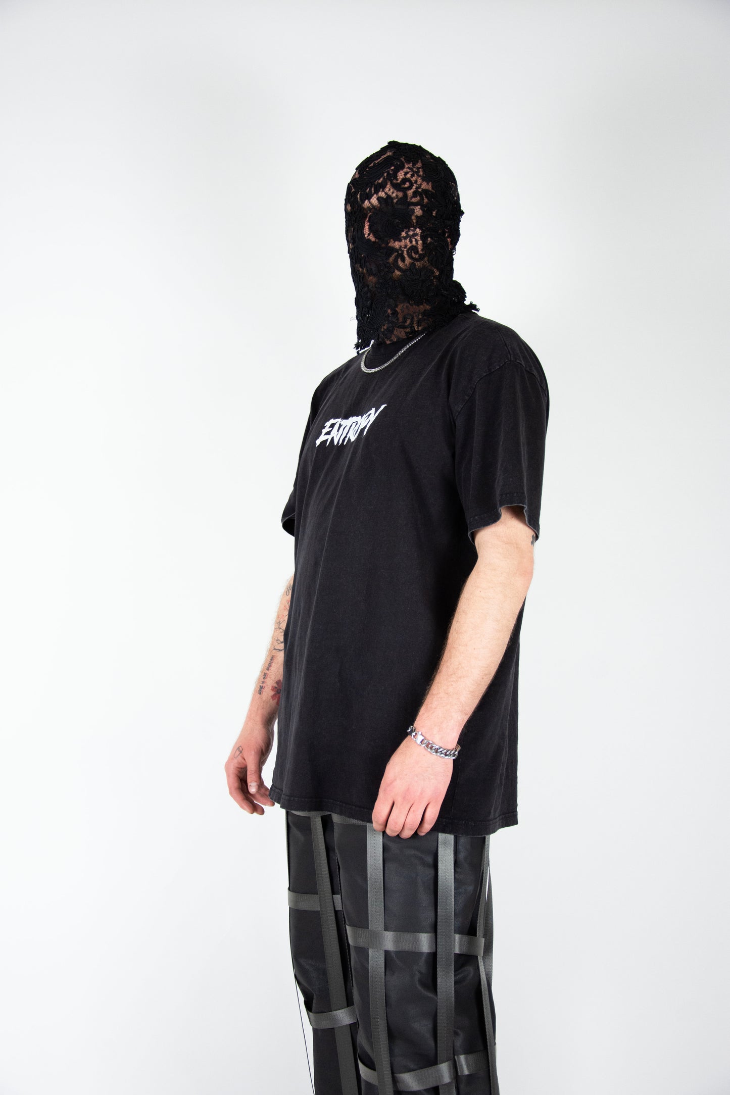 T-Shirt - "Trash logo" noir